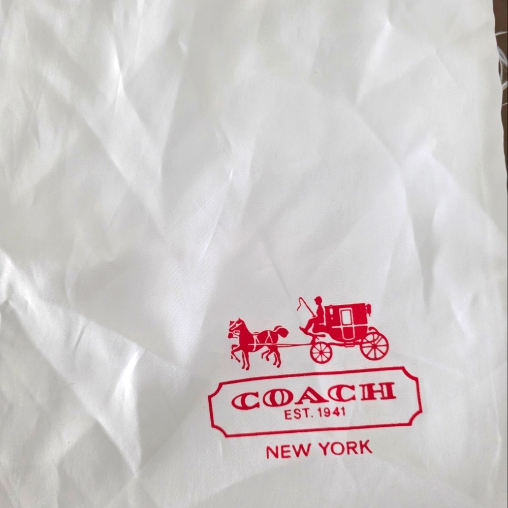 Coach dust bag